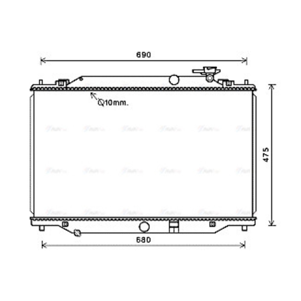 Image for AVA Cooling - Radiator