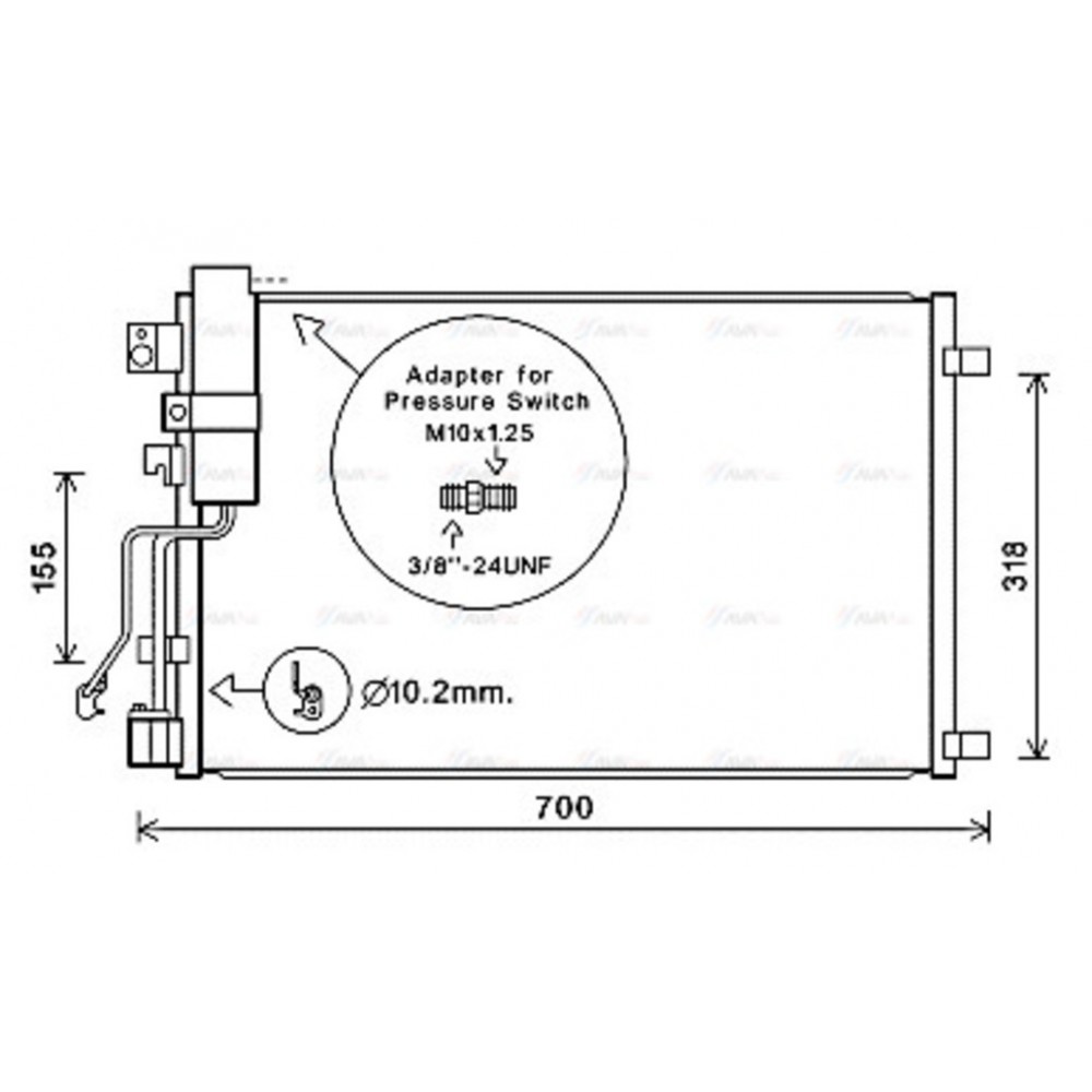 Image for AVA Cooling - Condenser