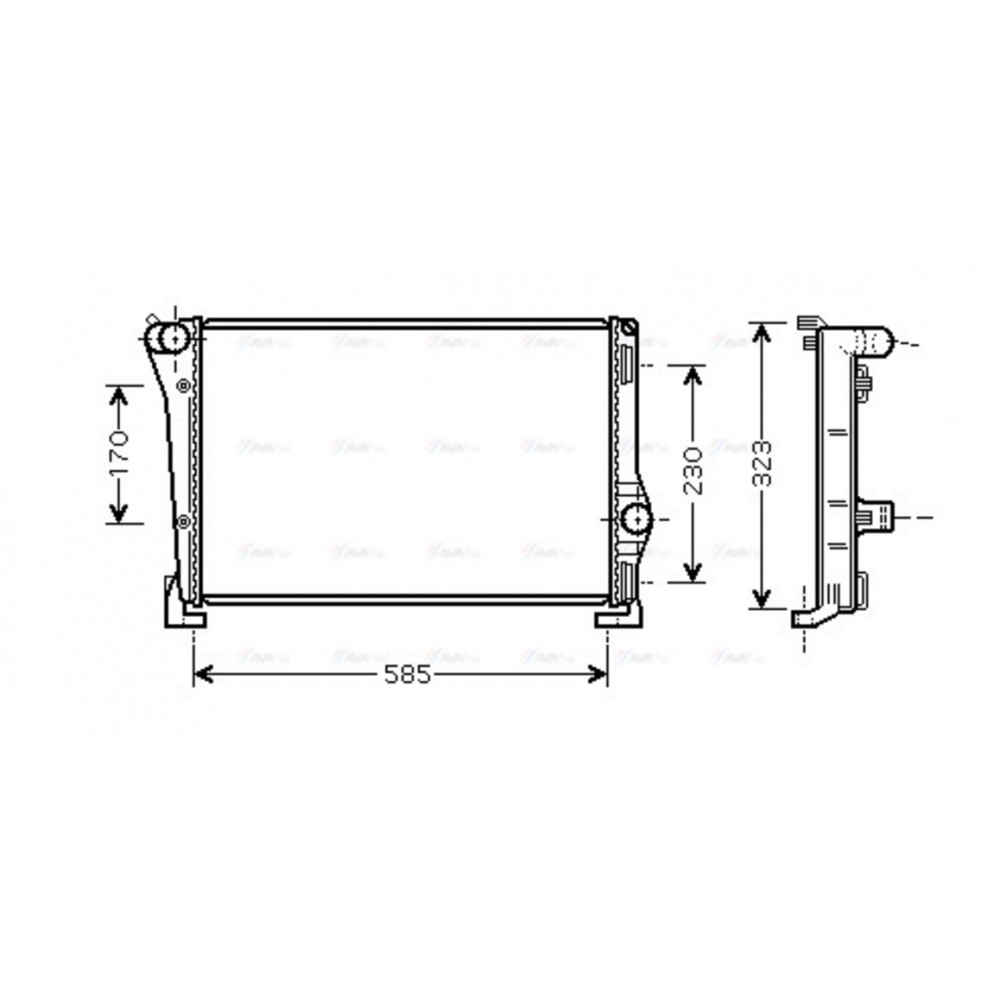 Image for AVA Cooling - Radiator