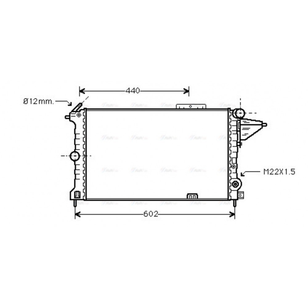 Image for AVA Cooling - Radiator