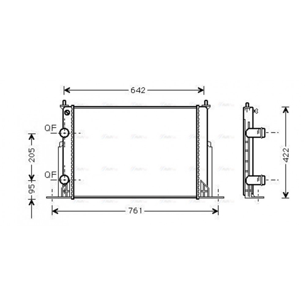 Image for AVA Cooling - Radiator