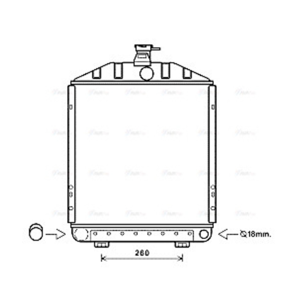 Image for AVA Cooling - Radiator