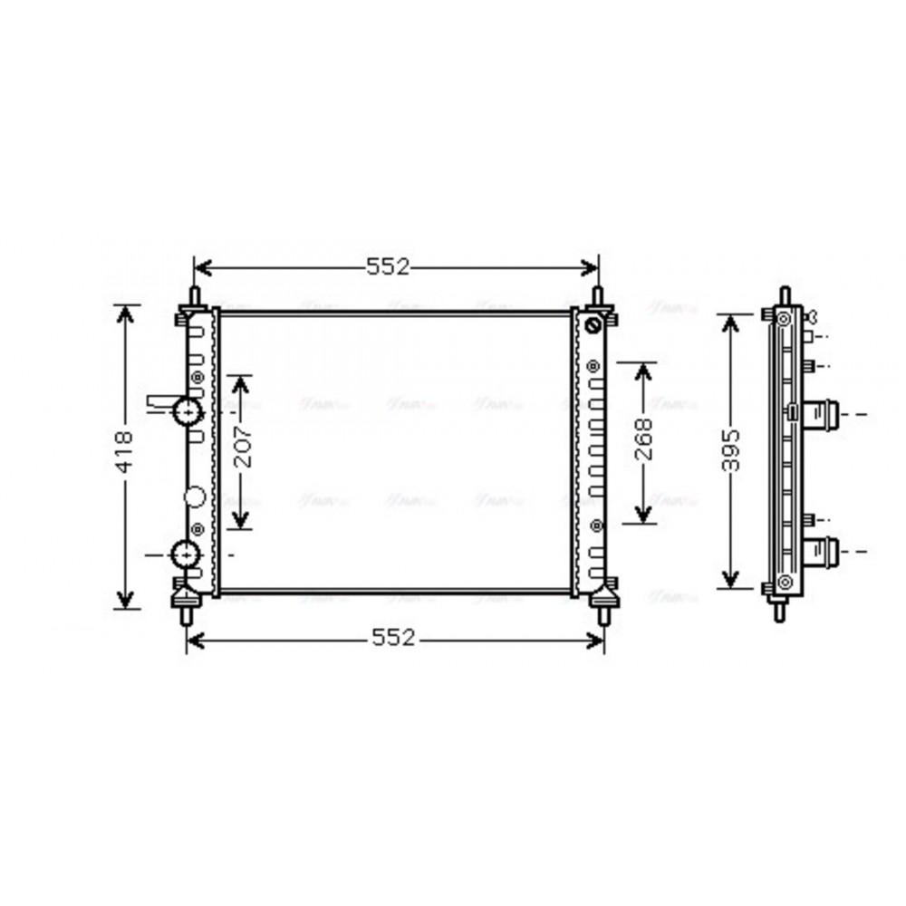 Image for AVA Cooling - Radiator