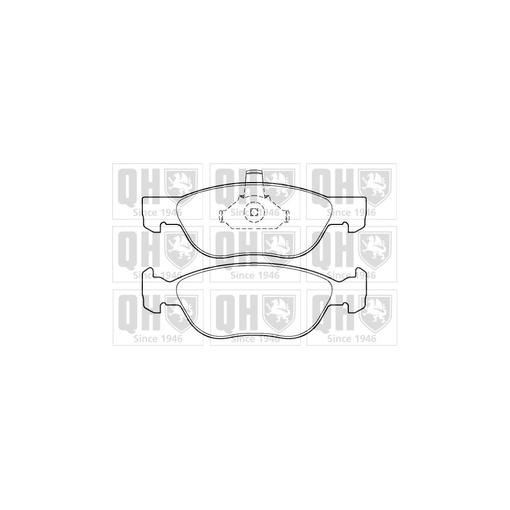 Image for QH BP1382 Brake Pad Set