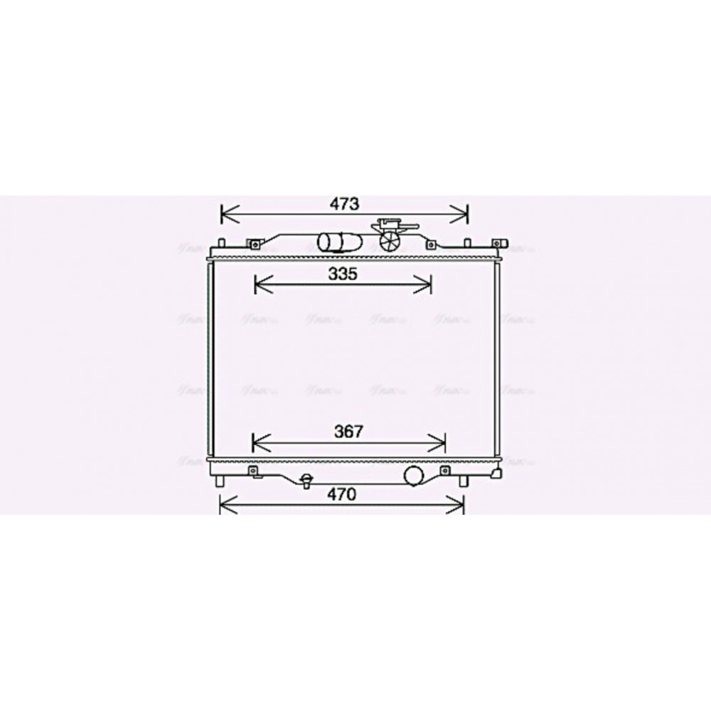 Image for AVA Cooling - Radiator