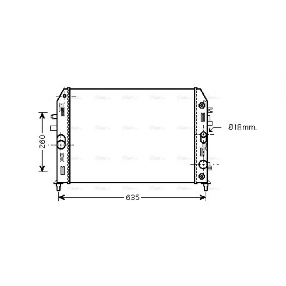 Image for AVA Cooling - Radiator