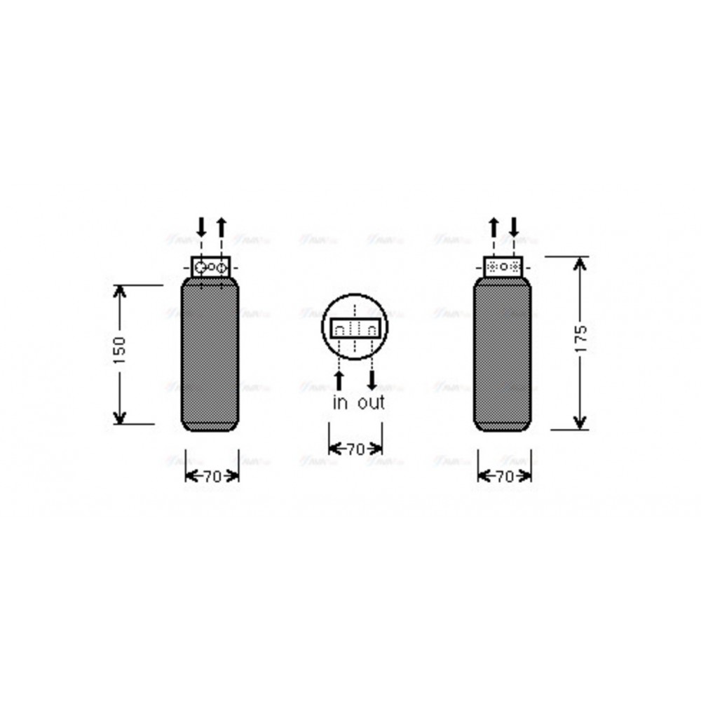 Image for AVA Cooling - Receiver Dryer