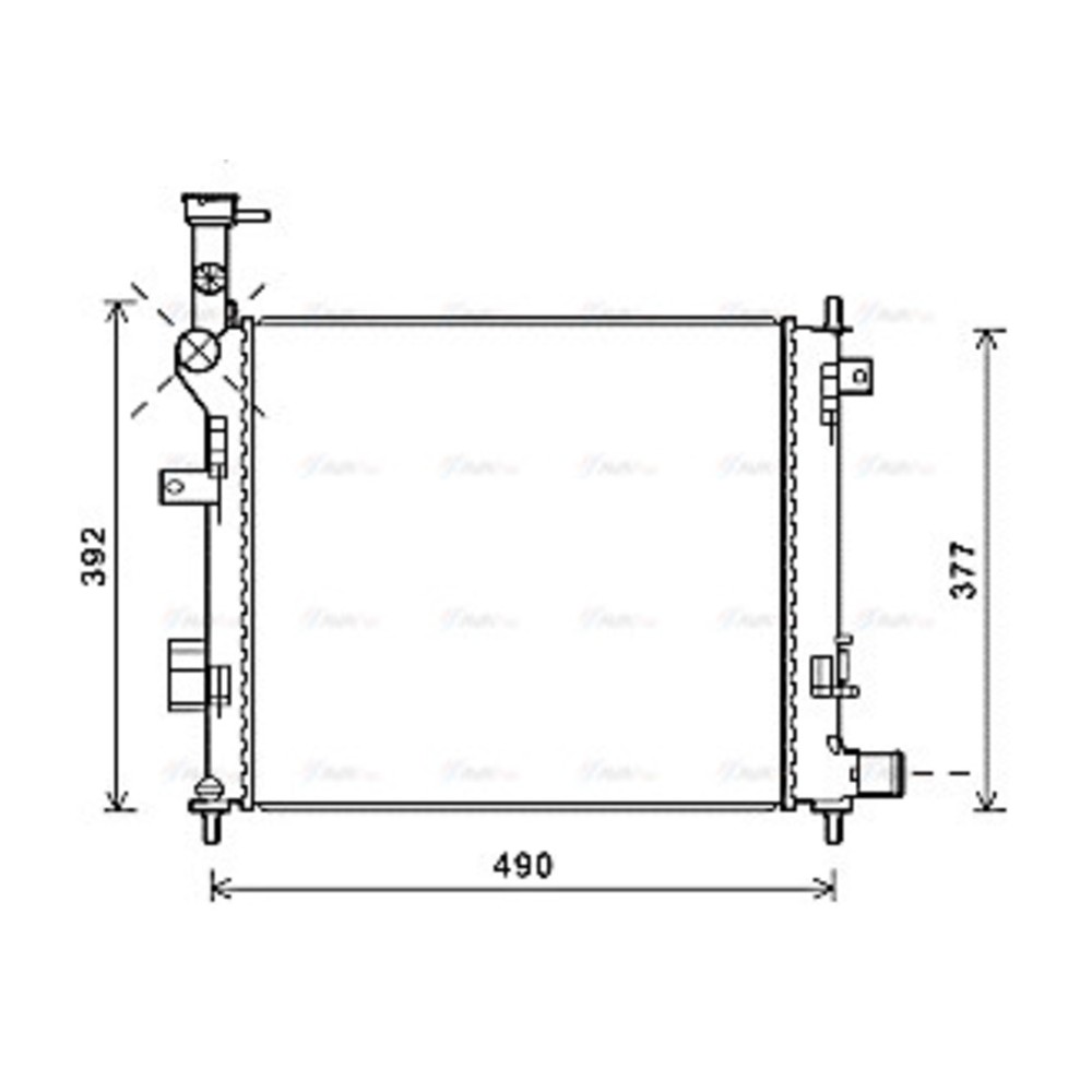 Image for AVA Cooling - Radiator