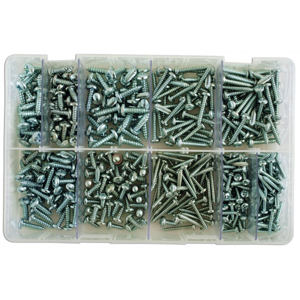 Image for Connect 35000 Asst Self Tapping Pan Pozi Screws 4-10 Box Qty 700