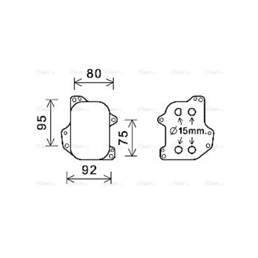 Image for AVA Cooling - Oil Cooler