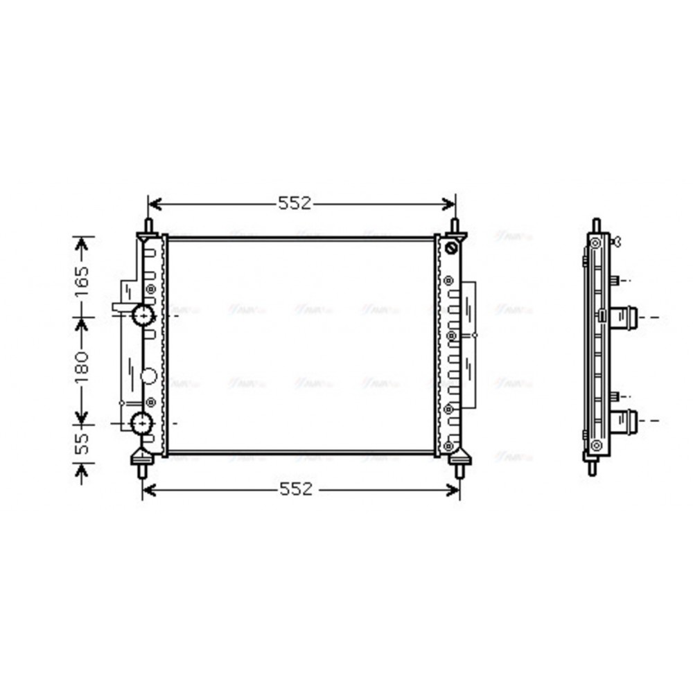 Image for AVA Cooling - Radiator