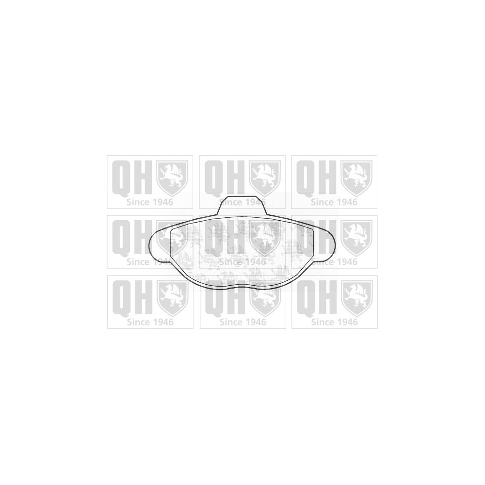 Image for QH BP598 Brake Pad Set