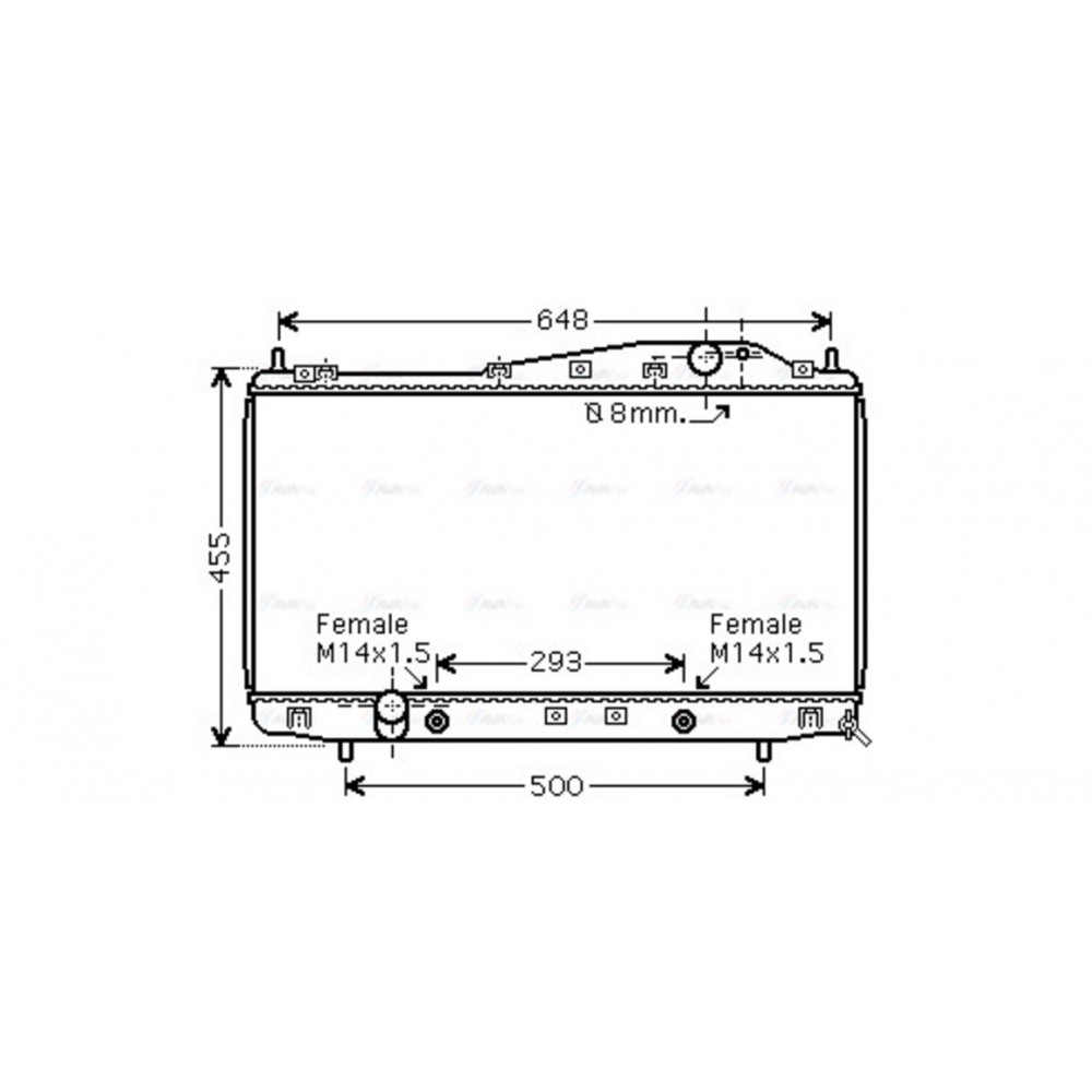 Image for AVA Cooling - Radiator