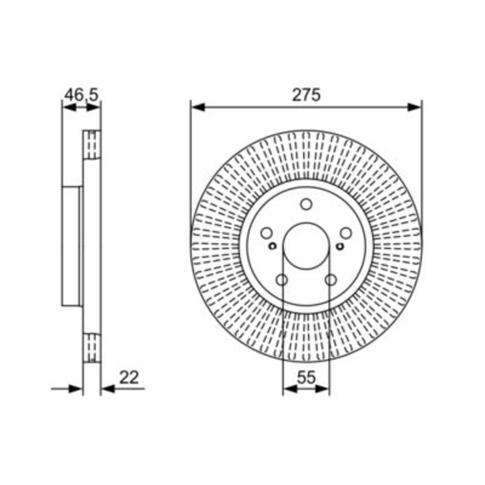 Image for Bosch Brake disc