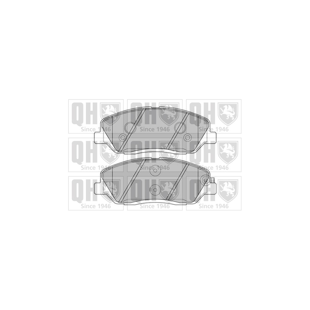 Image for QH BP1595 Brake Pad Set