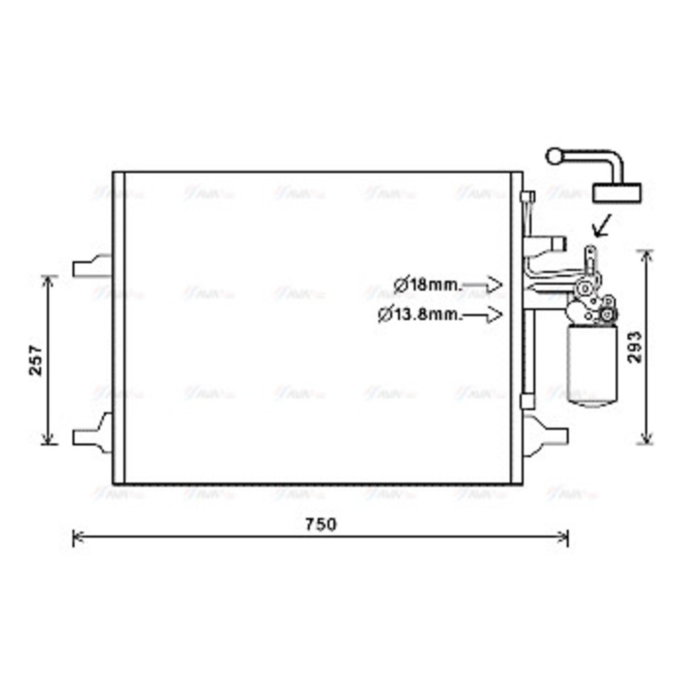 Image for AVA Cooling - Condenser