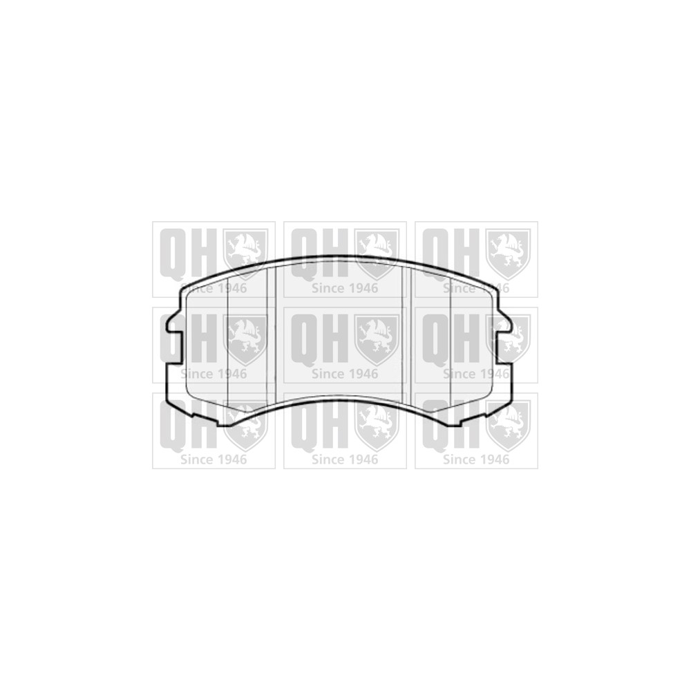 Image for QH BP1613 Brake Pad Set