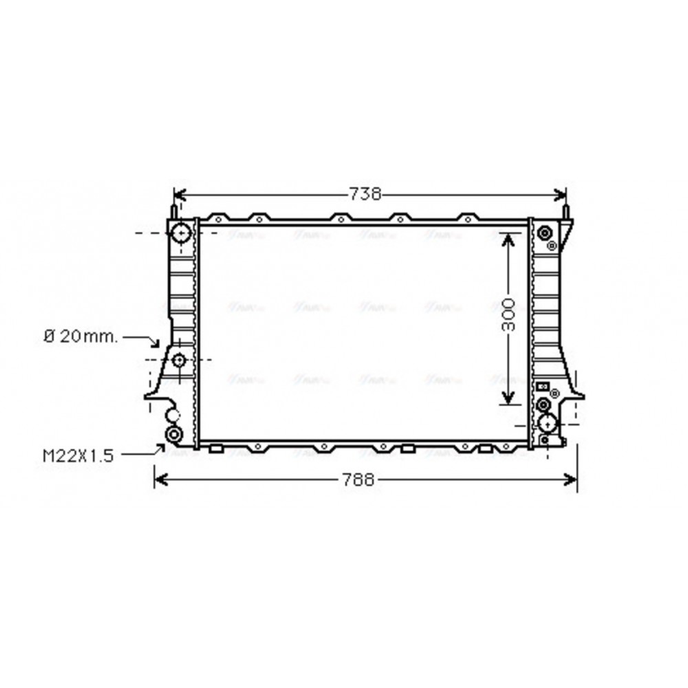 Image for AVA Cooling - Radiator