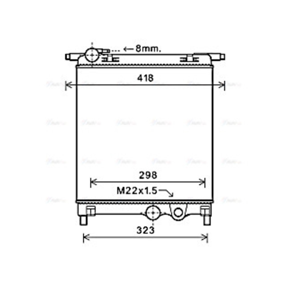 Image for AVA Cooling - Radiator