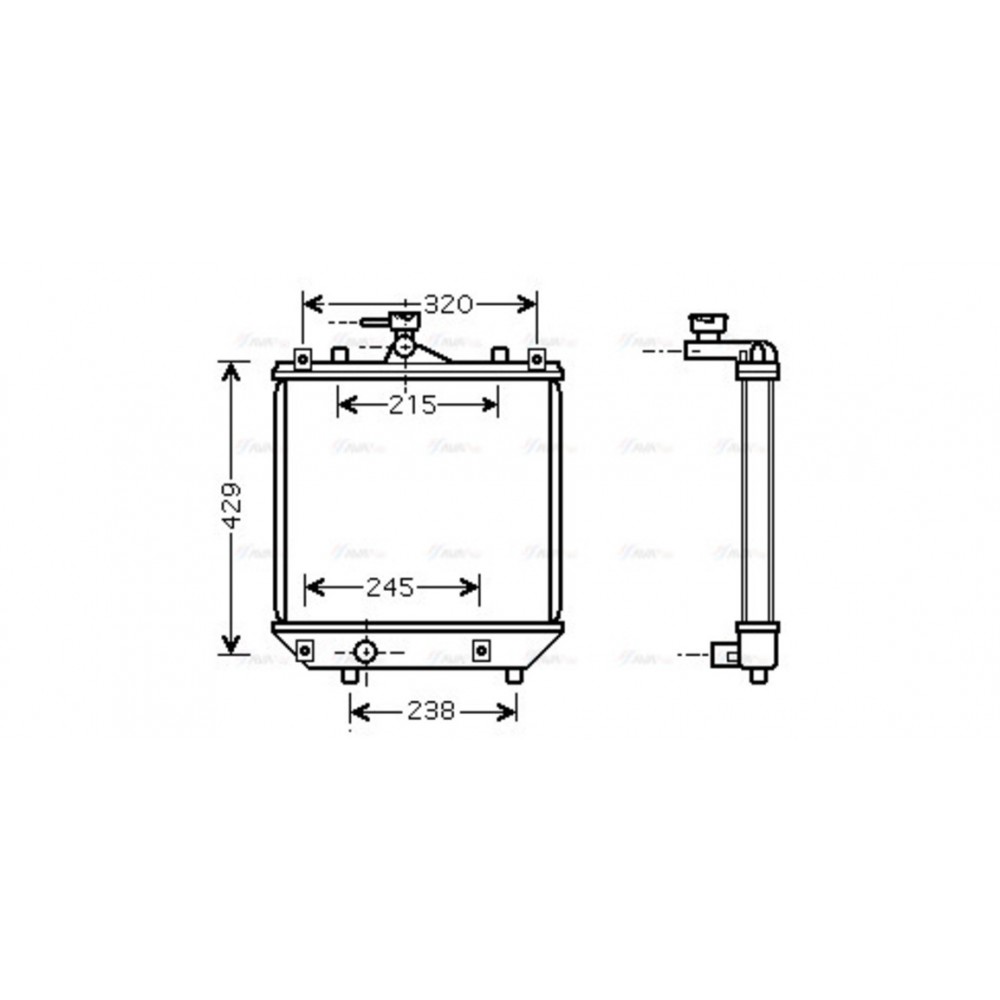 Image for AVA Cooling - Radiator