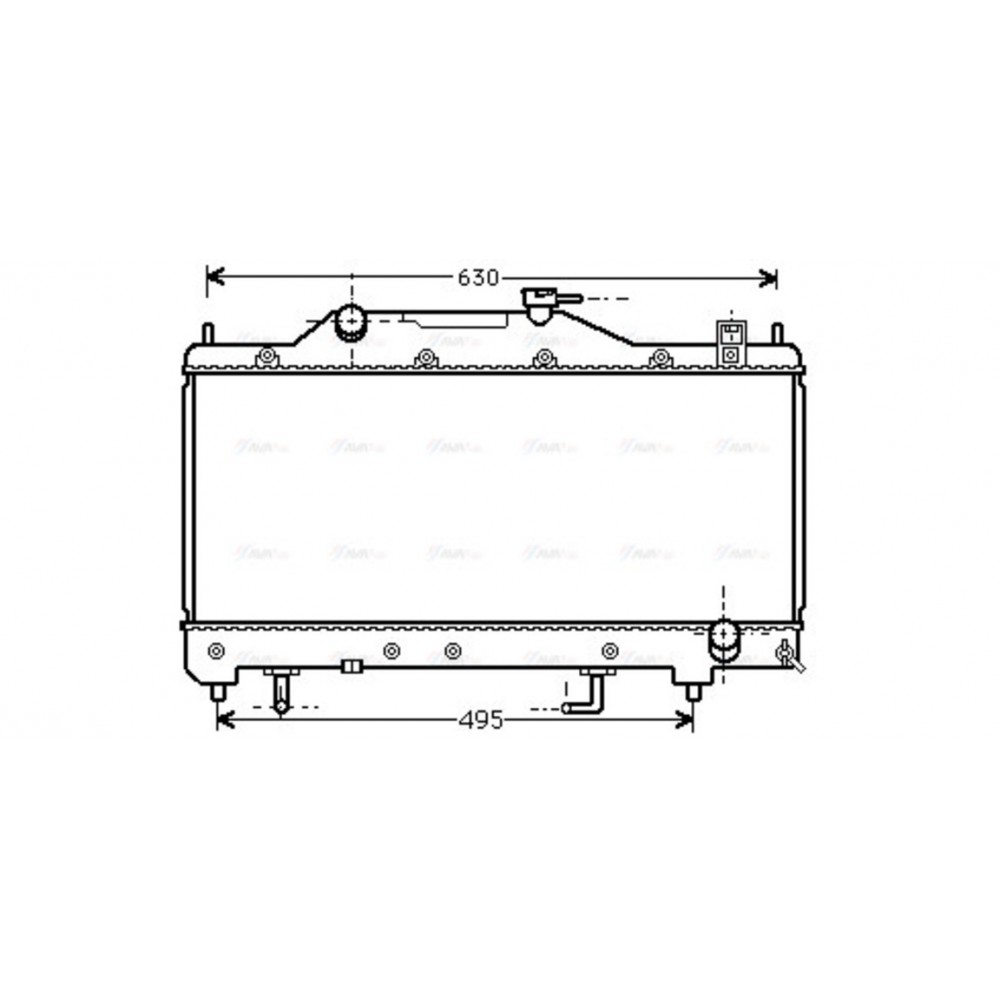 Image for AVA Cooling - Radiator