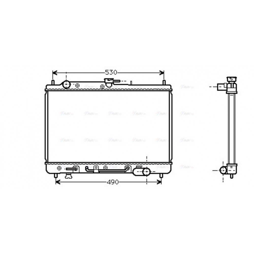 Image for AVA Cooling - Radiator