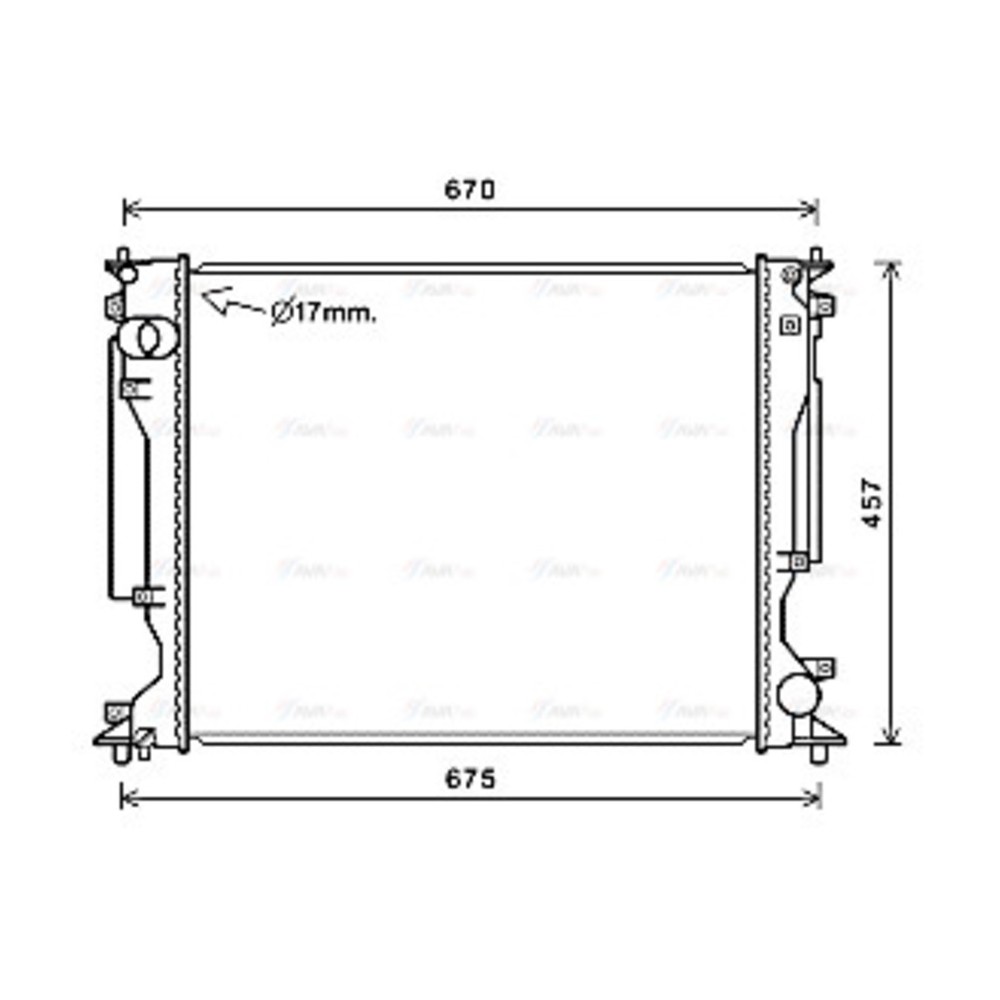 Image for AVA Cooling - Radiator