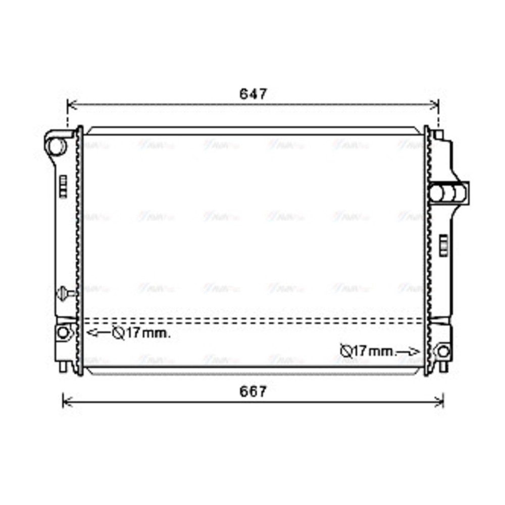 Image for AVA Cooling - Radiator