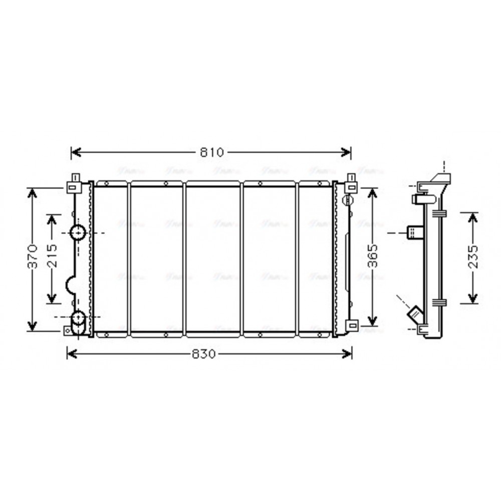 Image for AVA Cooling - Radiator