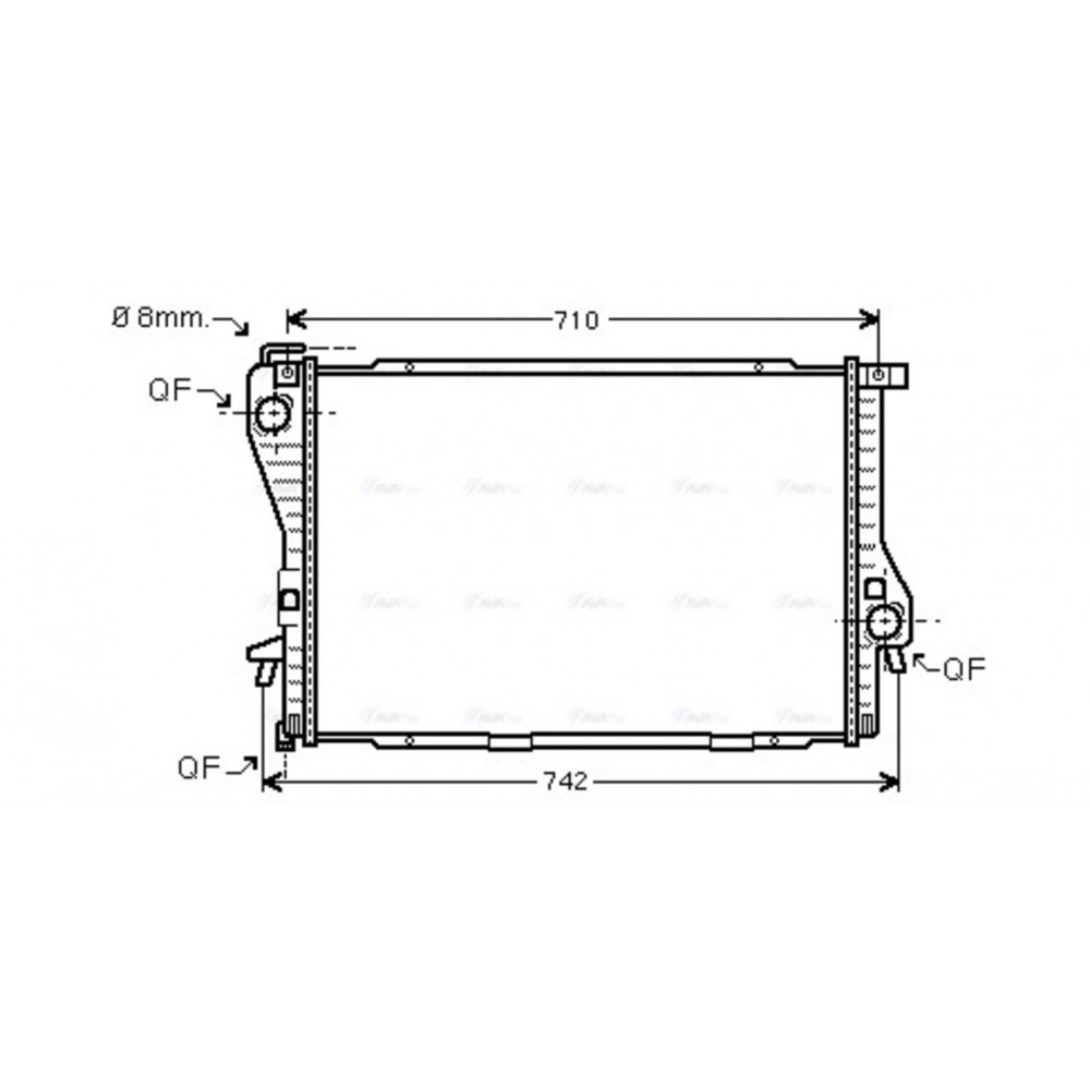 Image for AVA Cooling - Radiator