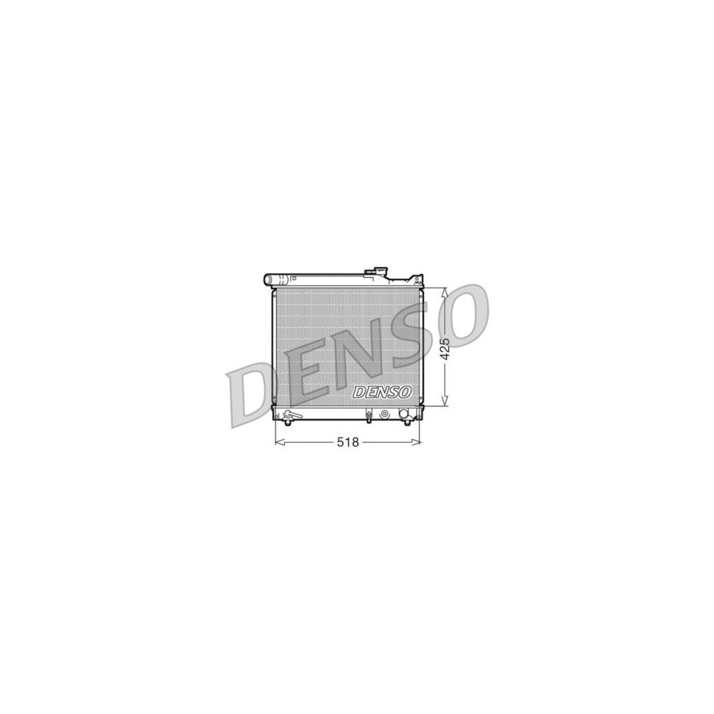 Image for Denso Radiator DRM47012