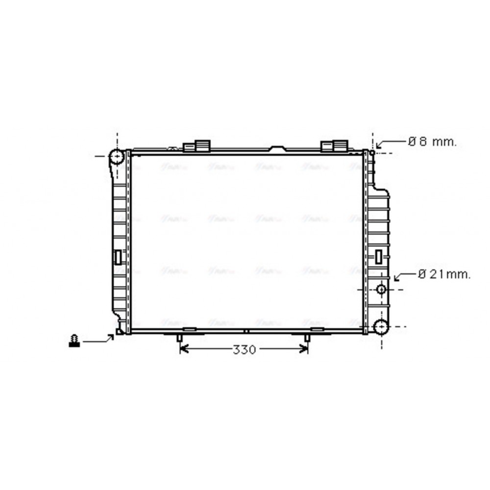 Image for AVA Cooling - Radiator