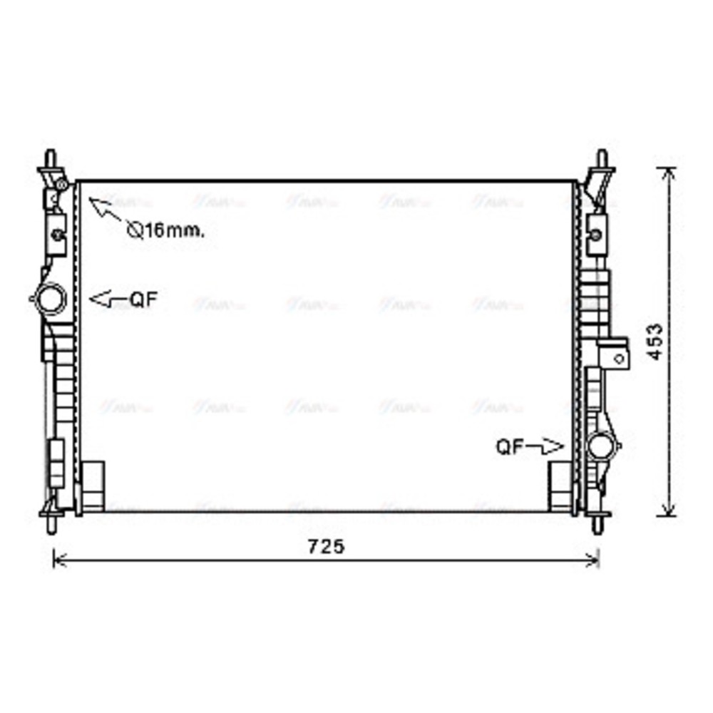 Image for AVA Cooling - Radiator