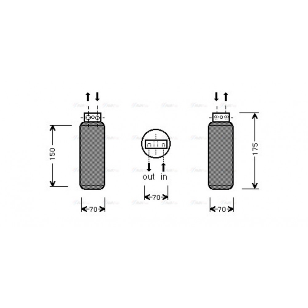 Image for AVA Cooling - Receiver Dryer