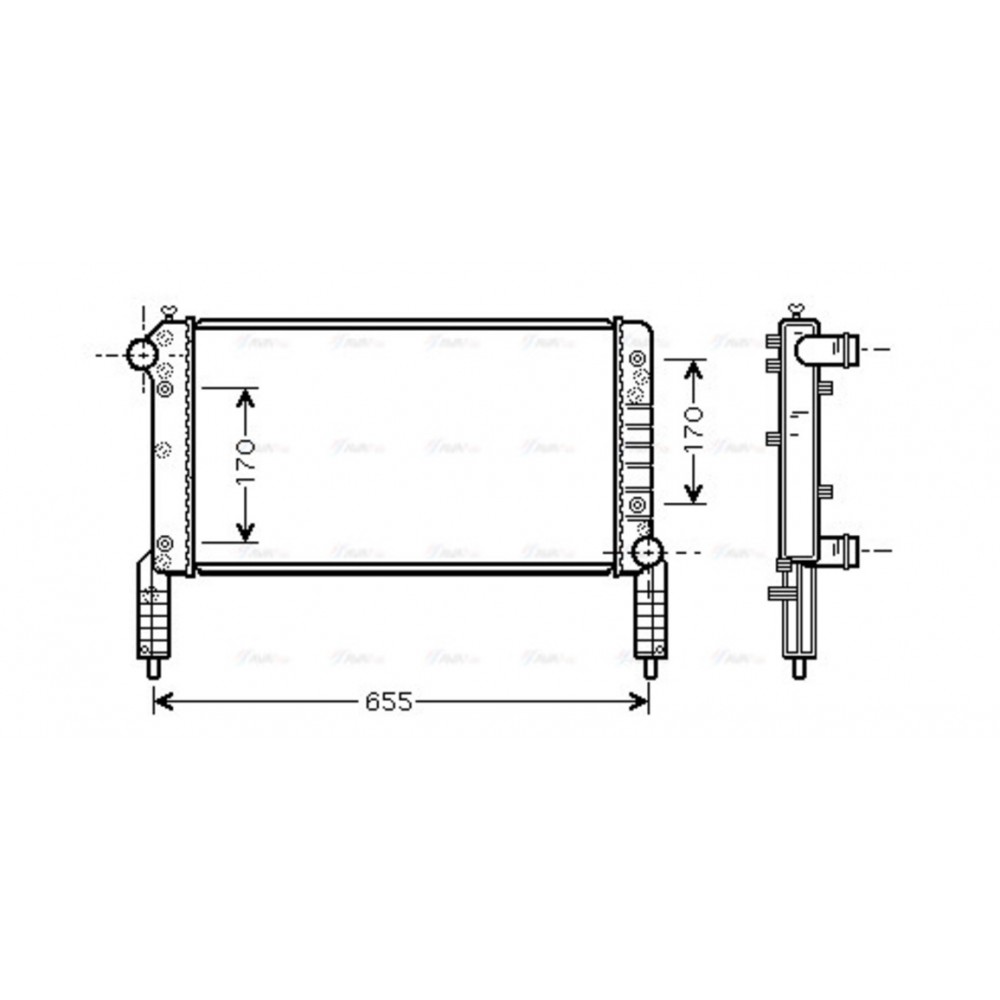 Image for AVA Cooling - Radiator