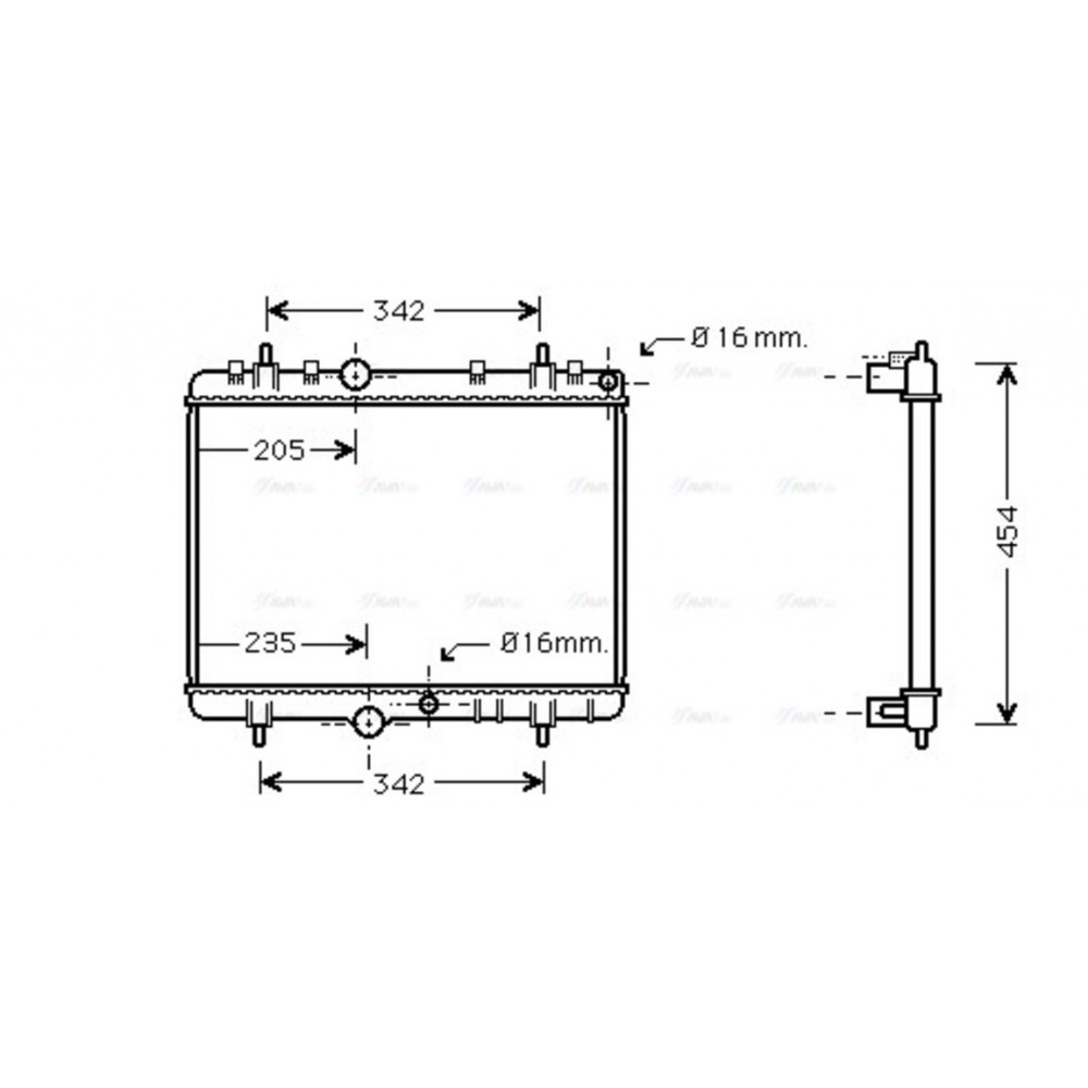 Image for AVA Cooling - Radiator