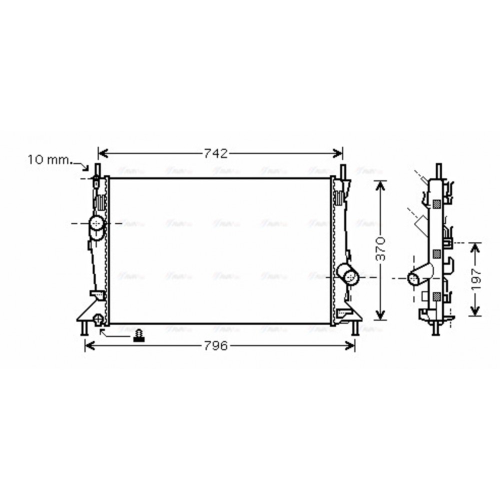 Image for AVA Cooling - Radiator