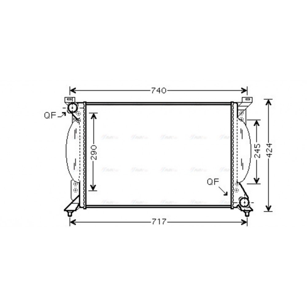 Image for AVA Cooling - Radiator