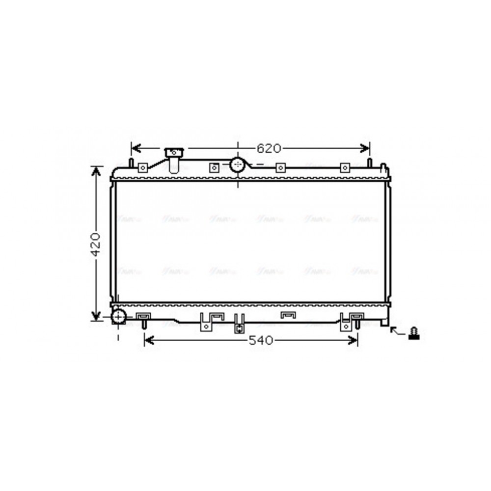 Image for AVA Cooling - Radiator