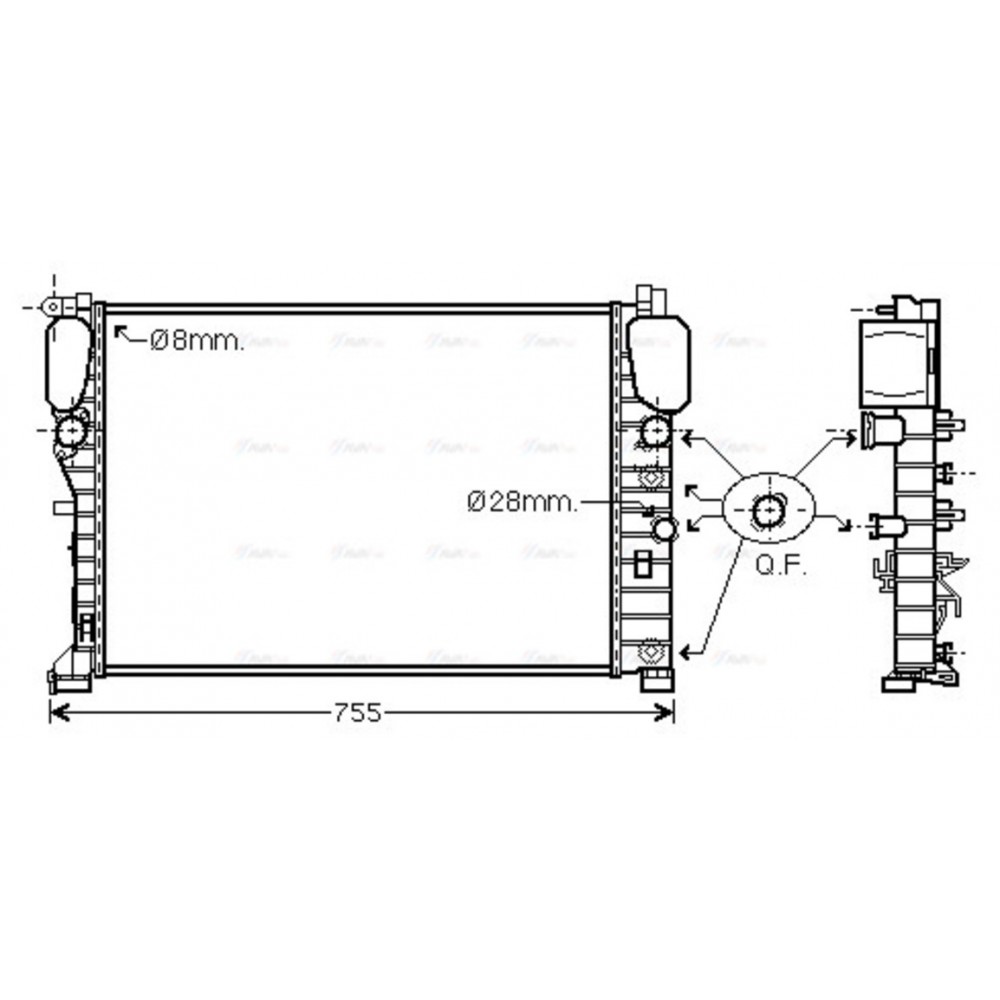 Image for AVA Cooling - Radiator