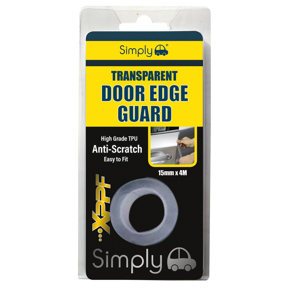 Image for Simply DEG01 Transparent Door Edge Guard 15mm x 4m