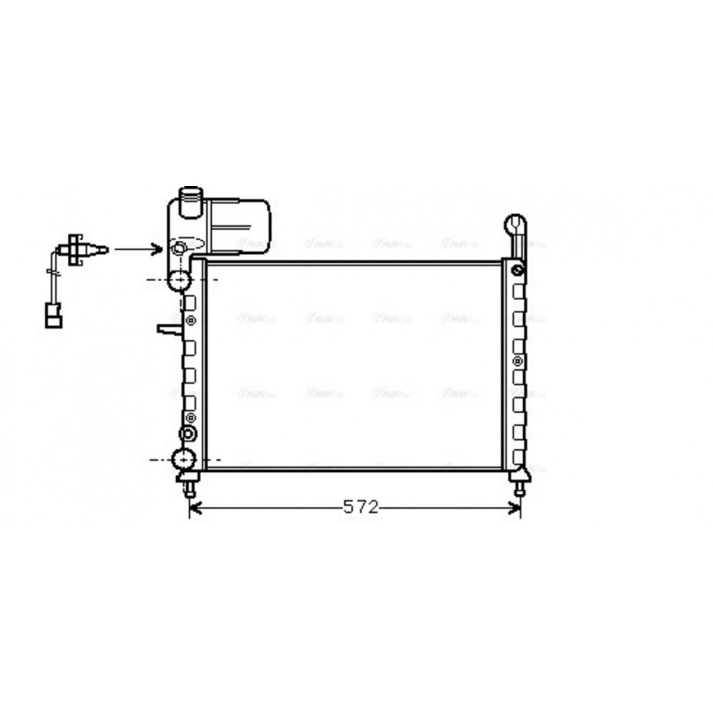 Image for AVA Cooling - Radiator