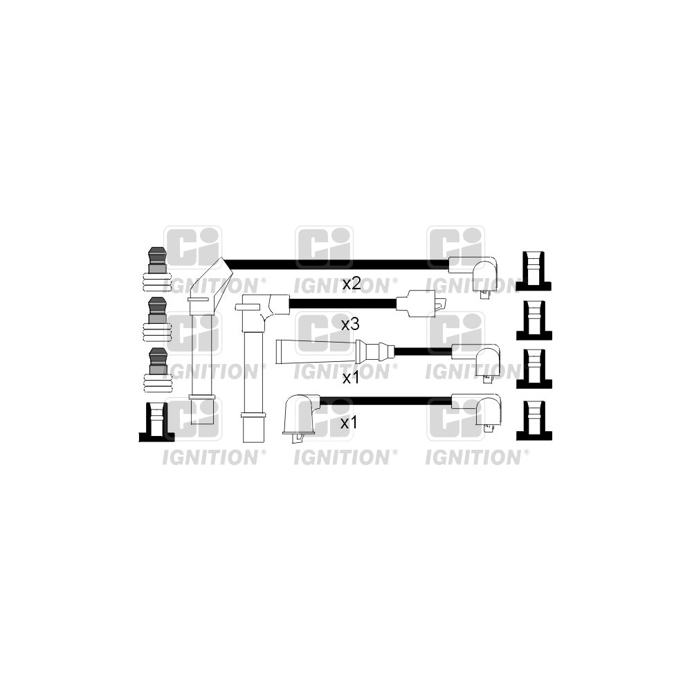 Image for CI XC809 Ignition Lead Set