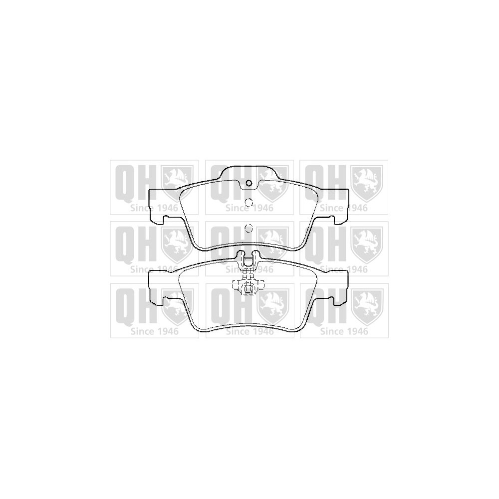 Image for QH BP1432 Brake Pad Set