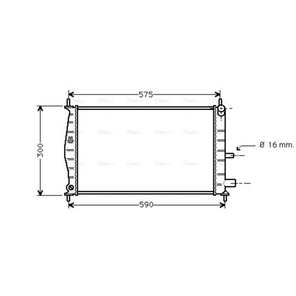 Image for AVA Cooling - Radiator