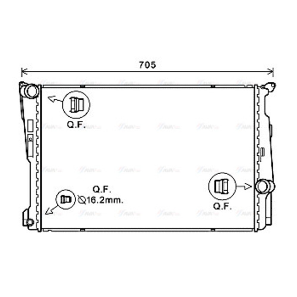 Image for AVA Cooling - Radiator