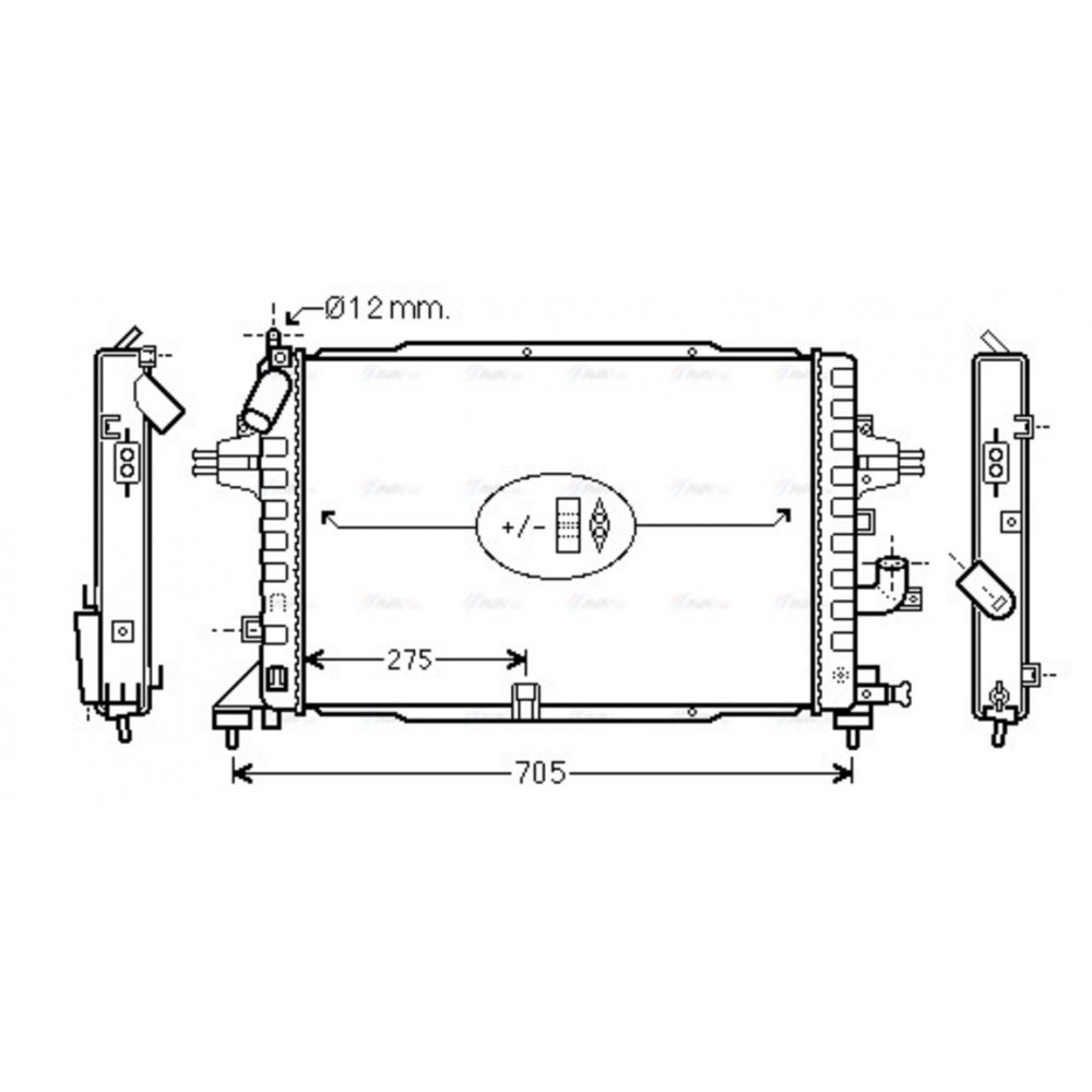 Image for AVA Cooling - Radiator