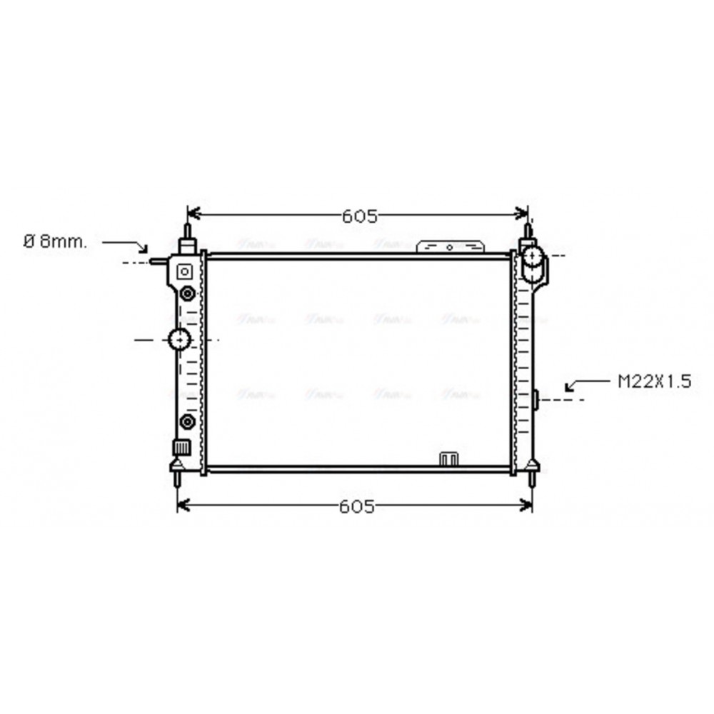 Image for AVA Cooling - Radiator