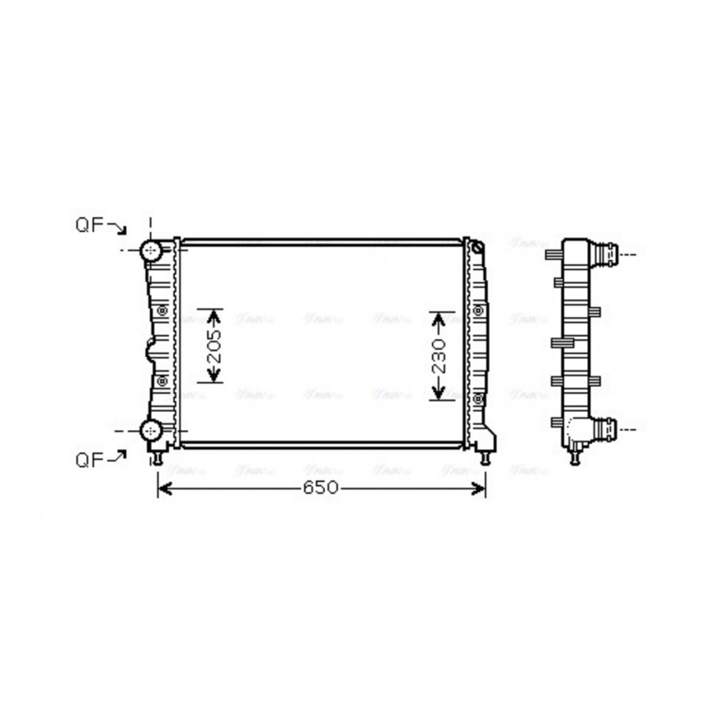 Image for AVA Cooling - Radiator