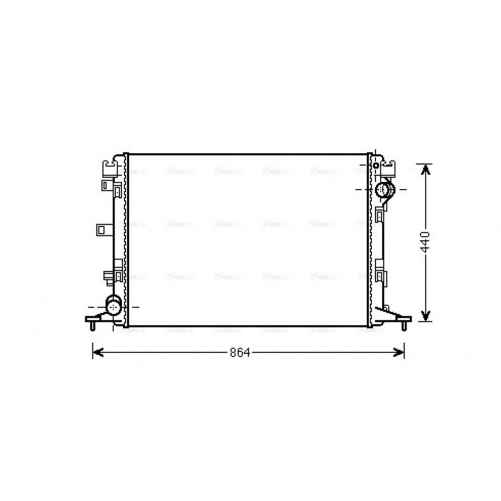 Image for AVA Cooling - Radiator